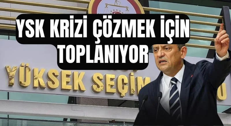 CHP İstanbul İl Kongresi'ne Durdurma Talebi: YSK Krizi Çözmek İçin Toplanıyor