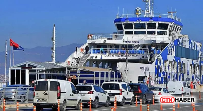 İzmirliler Dikkat İzmir'de 4 Eylül'de Feribot Seferleri Aksayacak