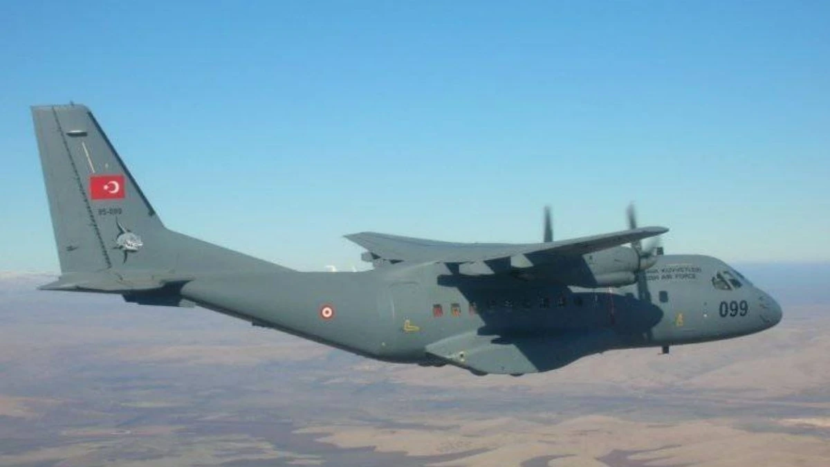 MSB: Azerbaycan'dan kalkan C130 askeri kargo uçağımız Gürcistan'da düştü