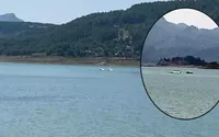 Burdur'da Eğitim Uçağı Tatbikat Sırasında Baraj Gölüne Düştü