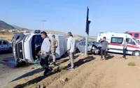 Gaziantep'te Minibüs ile Otomobil Çarpıştı: 6 Yaralı