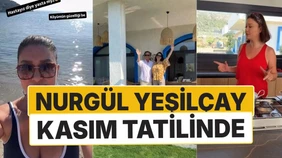 Nurgül Yeşilçay'tan Kasım Sürprizi: İzmir'de Denize Girdi!