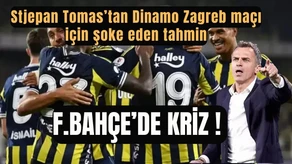 Stjepan Tomas'tan Fenerbahçe Yorumu: "Dinamo Zagreb Kazanır, Fenerbahçe'de Çalkantılar Var"