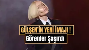 Gülşen'in yeni imajı olay oldu! Siyah takım elbisesi ve sıra dışı saçı gündem yarattı
