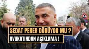 Sedat Peker Türkiye'ye dönecek mi? Avukatı Ersan Barkın'dan net açıklama