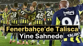 Fenerbahçe'de Anderson Talisca Şov! Penaltıdan Golünü Attı, Takımını Öne Geçirdi