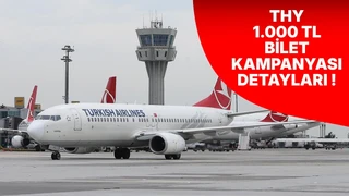 THY Yurt İçi 1000 TL Uçak Bileti Kampanyası İçin Tarih ve Şehir Detayları