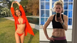 Trinny Woodall 61 Yaşında 10 Dakikalık Rutinle Taş Gibi Karın Yaptı