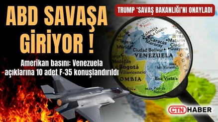 ABD'den Venezuela'ya F-35 hamlesi: Trump'tan "Savaş Bakanlığı" kararıyla gerginlik tırmanıyor