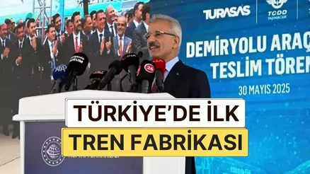 Türkiye'nin İlk Hızlı Tren Fabrikasında Çalışmalar Başladı: 3,5 Milyar Liralık Katkı Geliyor