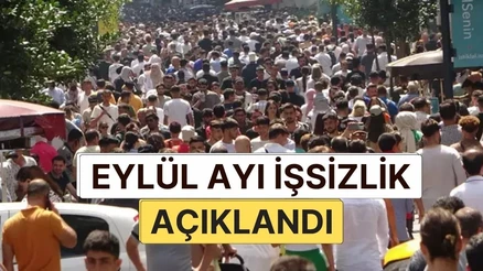 Eylül Ayı İşsizlik Rakamları Açıklandı: Oran %8,6'da Sabit Kaldı