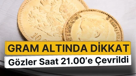 Gram Altında Sert Düşüş: Gözler Fed Kararında ve Saat 21.00'de
