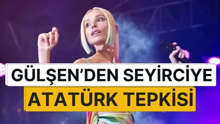 Gülşen Konserde Üstüne Para Atan Seyirciye Sert Tepki Gösterdi: "Üzerinde Atatürk Resmi Var!"
