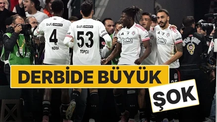 Beşiktaş-Fenerbahçe Derbisinde Gergin Anlar: Orkun Kökçü ve Sergen Yalçın Kırmızı Kart Gördü