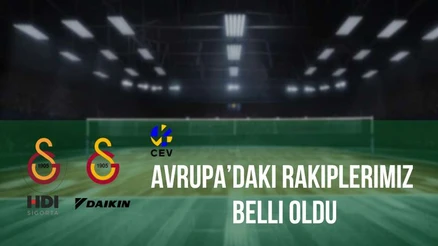 Galatasaray Voleybol Takımları Avrupa Arenasında! Rakipler ve Maç Tarihleri Açıklandı
