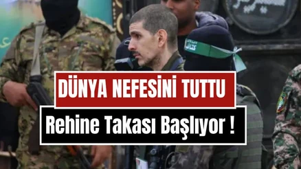 Dünya Nefesini Tuttu: Rehine Takası Başlıyor! İsrail ve Hamas'tan Tarihi Adım