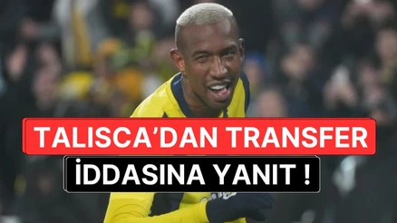 Fenerbahçe'de Anderson Talisca'dan Transfer İddialarına Net Yanıt: "Sahte Haberler Başladı"