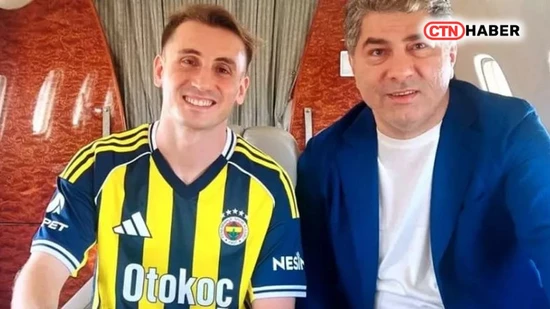 Kerem Aktürkoğlu, Fenerbahçe formasını giydi!