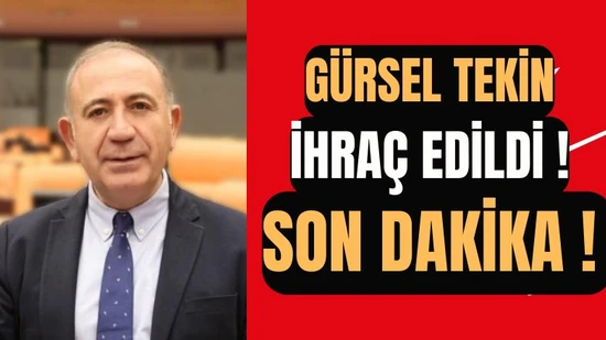 Gürsel Tekin CHP'den ihraç edildi! YDK kararı açıklandı