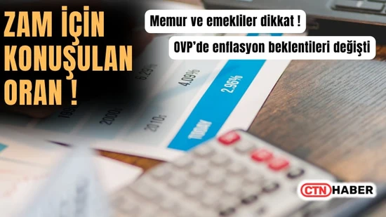 Memur Emekli Maaş Zammı 2025 Ocak: OVP-Enflasyon -Zam