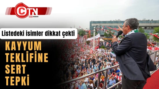 Kayyum Gürsel Tekin'e Sert Tepki: Özgür Özel'den Kadıköy Mitinginde Çarpıcı Sözler