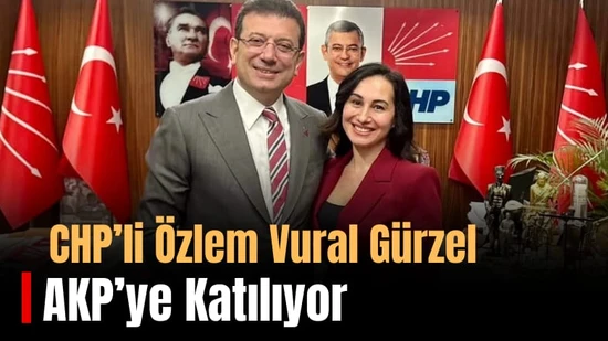 Erdoğan Açıkladı: CHP'li Özlem Vural Gürzel AKP'ye Katılıyor