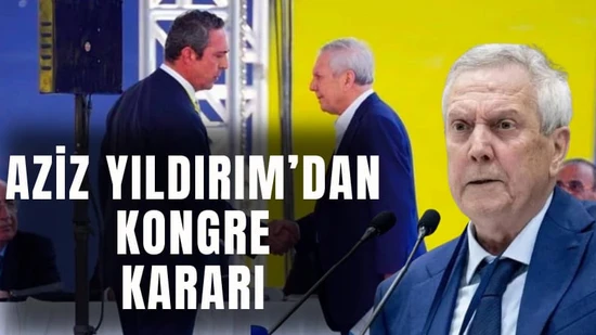 Fenerbahçe'de Aziz Yıldırım'dan kongre kararı: Üyelere "veto" çağrısı