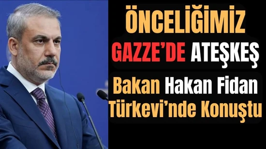 Hakan Fidan: "Filistin BM'nin En Önemli Gündemiydi"