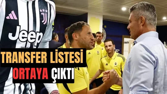 Fenerbahçe'nin Transfer Listesi Açıklandı! Sadettin Saran, Dusan Vlahovic ve Quinten Timber İçin Har