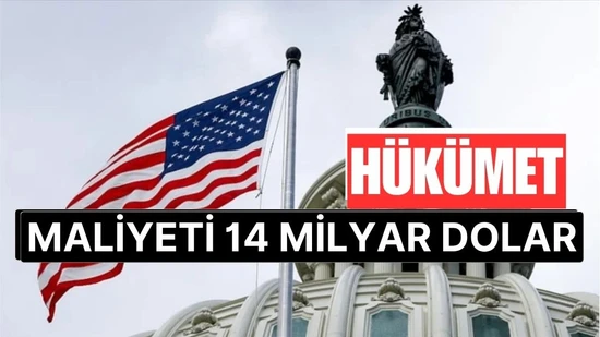 ABD'de Hükümet Kapanmasının Maliyeti 14 Milyar Doları Bulabilir