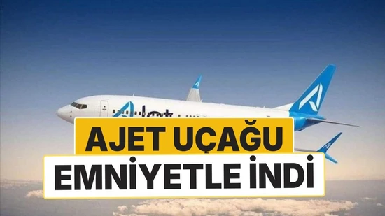 AJet'ten Köln–İstanbul Seferine İlişkin Açıklama: "Uçak Emniyetli Şekilde İndi"