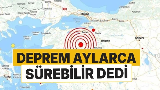 Sındırgı'daki Depremler Ne Zaman Bitecek? Prof. Dr. Şükrü Ersoy Yanıtladı