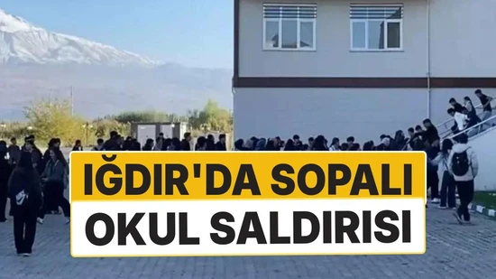 Iğdır'da Okulda Dehşet: Sopalı Grup Öğrencilere Saldırdı
