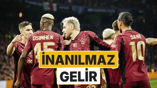 Galatasaray'ın Ajax Zaferi Kasayı Doldurdu: 36 Milyon Euro Gelir!