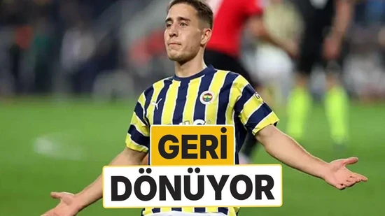 Fenerbahçe'de sürpriz gelişme: Emre Mor yeniden dönüyor