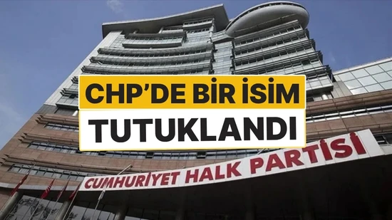 CHP'nin Bilgi İşlem Sorumlusu Tutuklandı