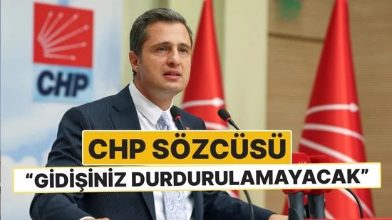 CHP'li Yücel'den Soruşturmalara Sert Tepki: "Ne Açtığınız Soruşturmalar, Ne de Fezlekeler Gidişinizi Durduramayacak"
