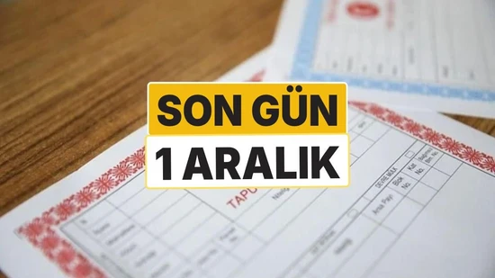 Emlak Vergisinde Son Fırsat! 1 Aralık'a Kadar Ödemeyen Cezayı Katlayacak