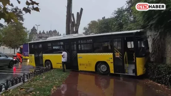 İstanbul'da peş peşe İETT kazaları: Beşiktaş ve Küçükçekmece'de otobüsler kaza yaptı