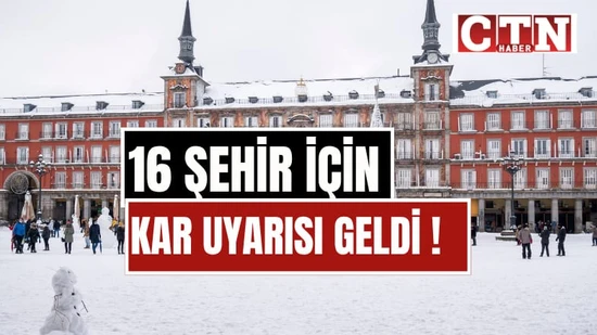 14 Ekim Salı Hava Durumu: 16 İle Sağanak ve Kar Yağışı Uyarısı