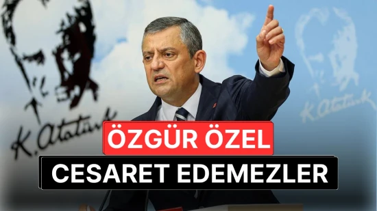 Özgür Özel: "CHP'ye Kayyum Atamaya Cesaret Edemezler, Demokrasi Kazandı"