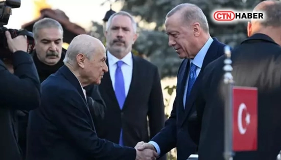 Ankara'da Kritik Zirve: Erdoğan, Bahçeli'yi Ziyaret Etti