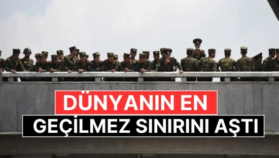 Kuzey Koreli Asker Dünyanın En Geçilmez Sınırını Aştı: Güney'e Sığındı