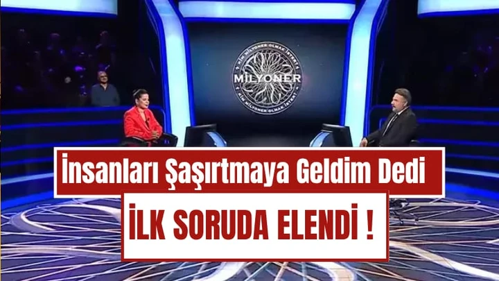 Kim Milyoner Olmak İster'de Şok! Yarışmacı İlk Soruda Elendi, Oktay Kaynarca Dondu