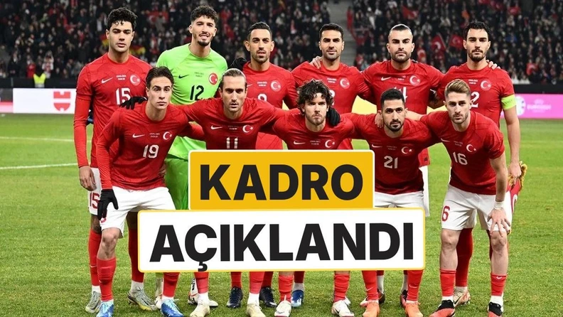 A Milli Takım kadrosunda sürpriz isimler ve dikkat çeken tercihler