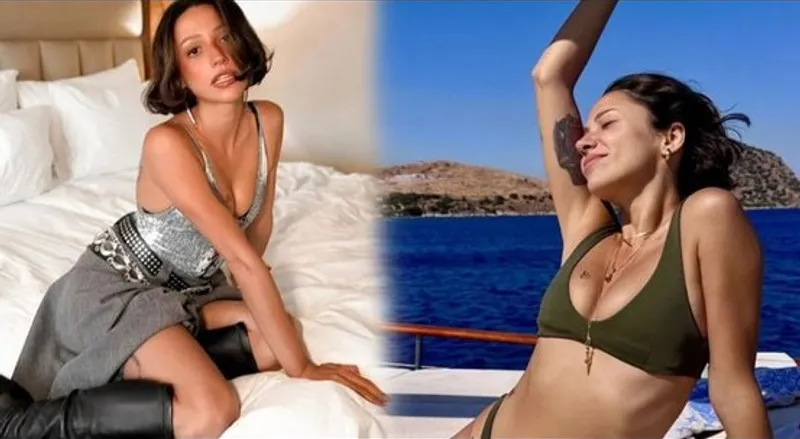 Zeynep Bastık'tan Tekne Tatili! Bikinili Pozlarıyla Mavi Sulara Açıldı