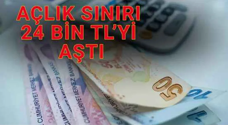 Temmuz 2025'te Açlık Sınırı 26.413 TL'ye Yükseldi: Asgari Ücret Geçim İçin Yetersiz
