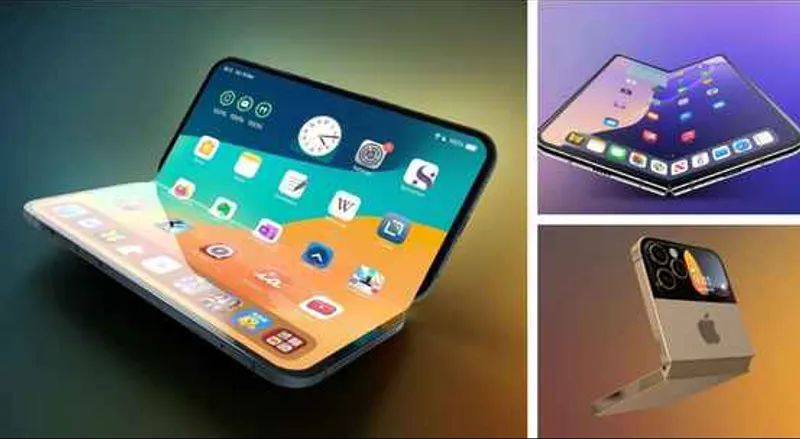 Apple'ın Iphone Fold Modeli, Samsung'un  Katlanabilir Daha Ucuz Olacak. İşte Yeni Tasarım