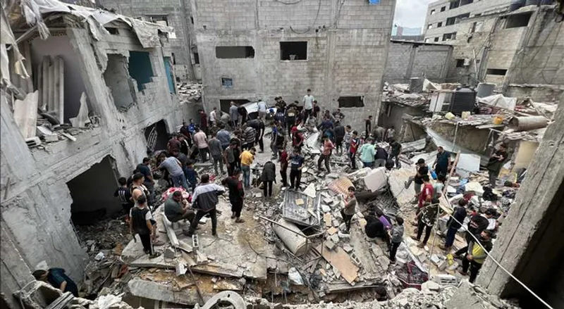 İsrail'in Gazze'deki Saldırılarında 123 Filistinli Hayatını Kaybetti: 27 Ülkeden Ortak Tepki