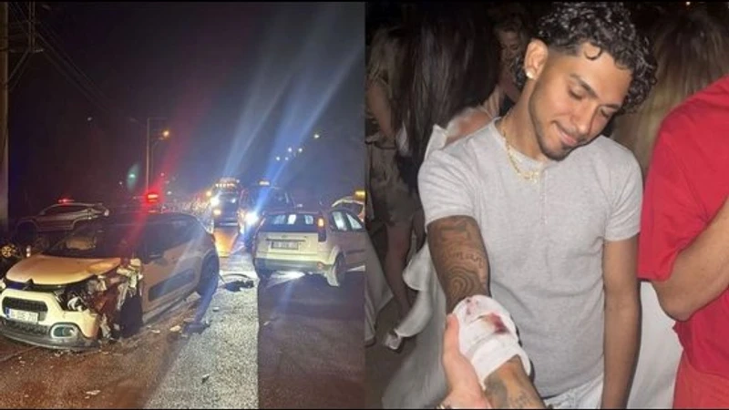 Tarık Mengüç’ün oğlu Baran Mengüç kazaya karıştı: Trafik kazası geçirdiği öğrenildi.